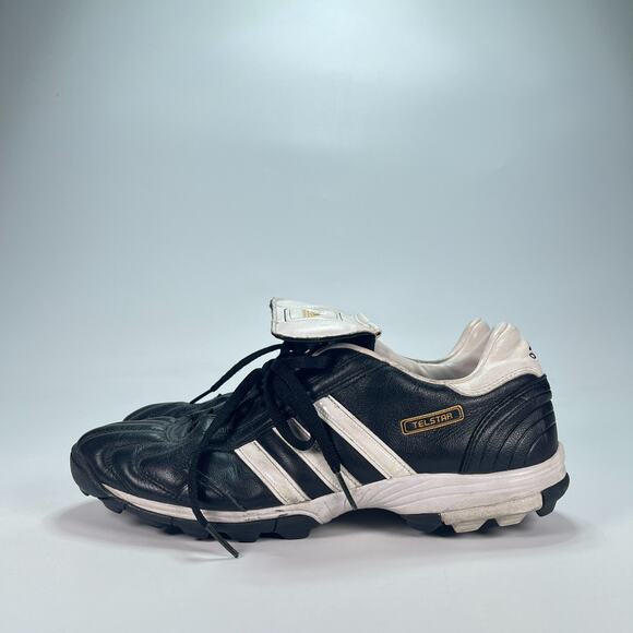 adidas Telstar Black White Athletic Indoor Soccer Shoes 462511 Men\'s Size 7.5 main image 5